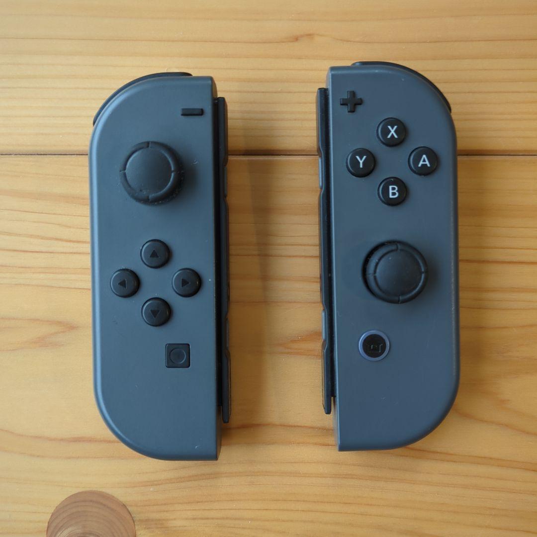 み*や様 Nintendo Switch 本体 グレー Joy-Con付き　おま