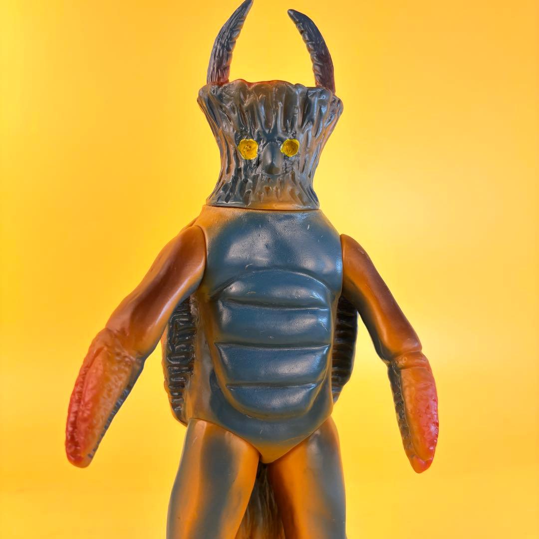 マルサン ウルトラ怪獣シリーズ トルトス海人 黄土色成型 ,マルガチャ