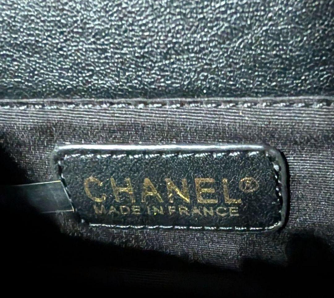 CHANELブラックキルティングチェーンショルダーミニバッグ ❦ミニマトラッセ