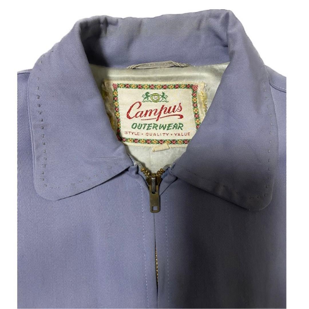 50s Campus Rayon Gabardine Shirt Vintage 1950s CAMPUS Rayon