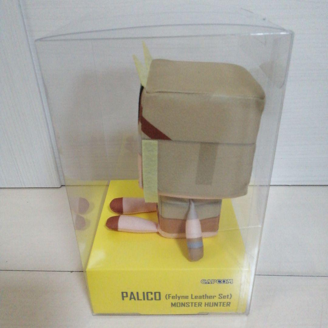 【新品・未開封】モンスターハンターぬいぐるみオトモアイル―（レザーネコシリーズ）