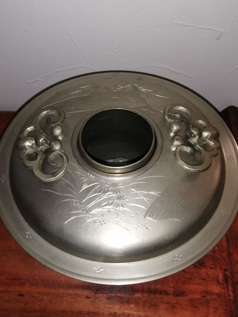 ふー 朝鮮 宮廷料理 神仙炉 朝鮮美術 蝙蝠手 シンソルロ 火鍋 錫 彫金