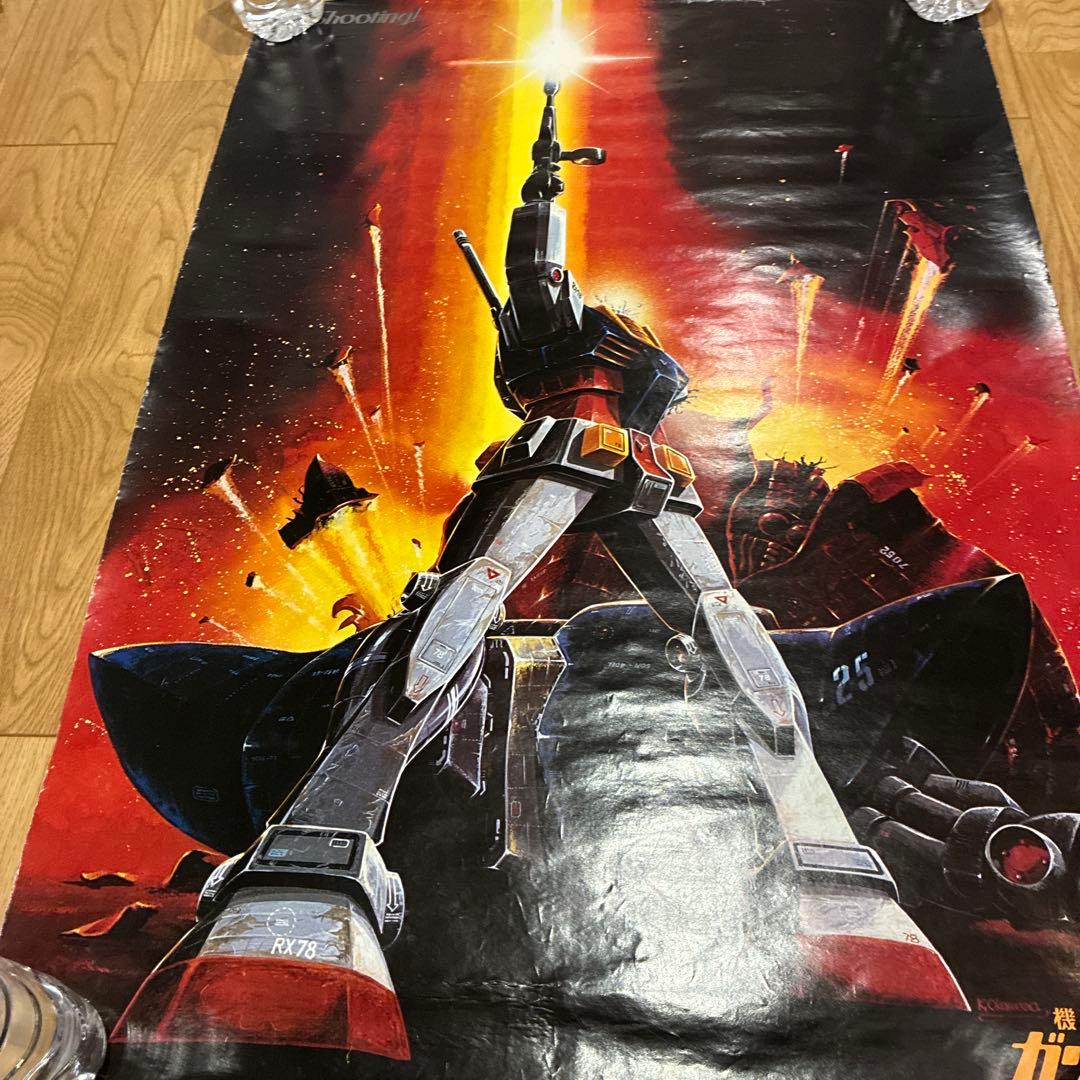 機動戦士ガンダム III めぐりあい宇宙・ポスター B2サイズ セール 当時物