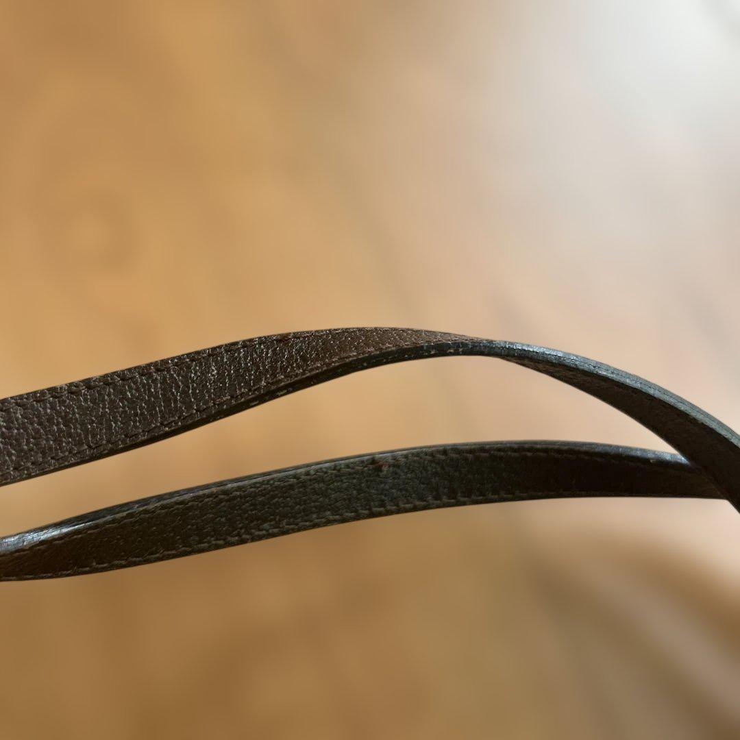 GUCCI グッチ　GGキャンバス　ショルダーバッグ　トートバッグ　ブラウン