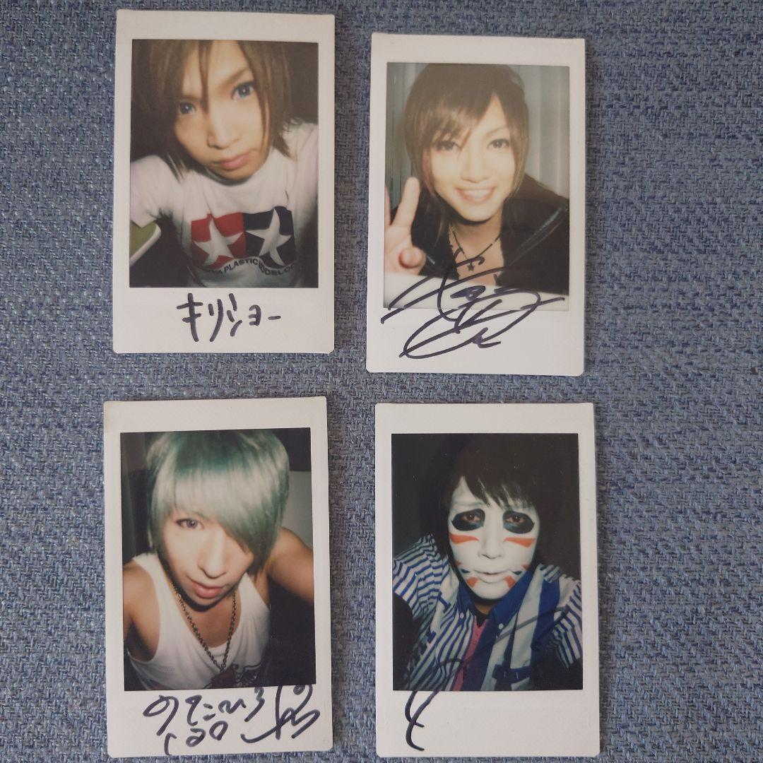 ゴールデンボンバー サイン入りチェキセット