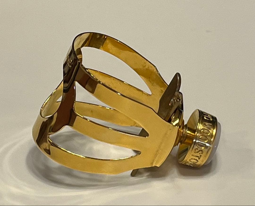 JM リガチャー【ウッドストーンCLASSIC】金メッキ メタル用#9