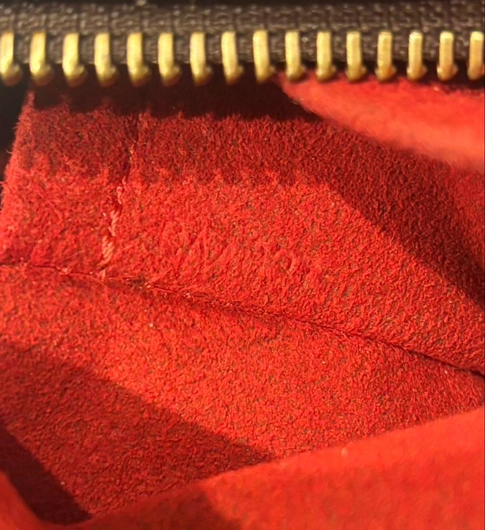 鑑定済 LOUIS VUITTON ルイヴィトン ダミエドゥオモ N60008