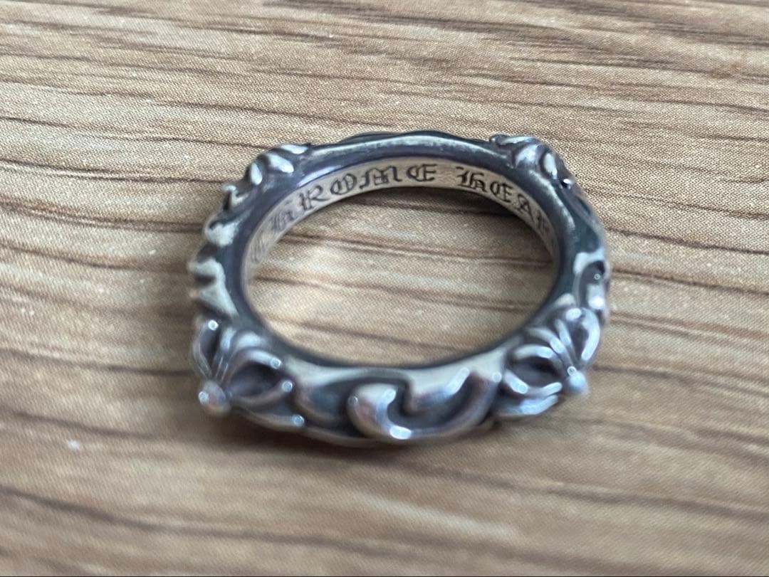 クロムハーツ SBTバンド リング 販売証明書(個人情報切り取り)あり