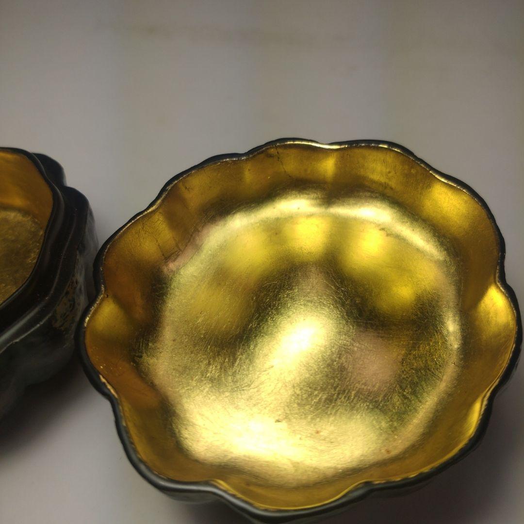 イ94 香合『南瓜　かぼちゃ　香合』『作家物　共箱』漆塗　茶道具