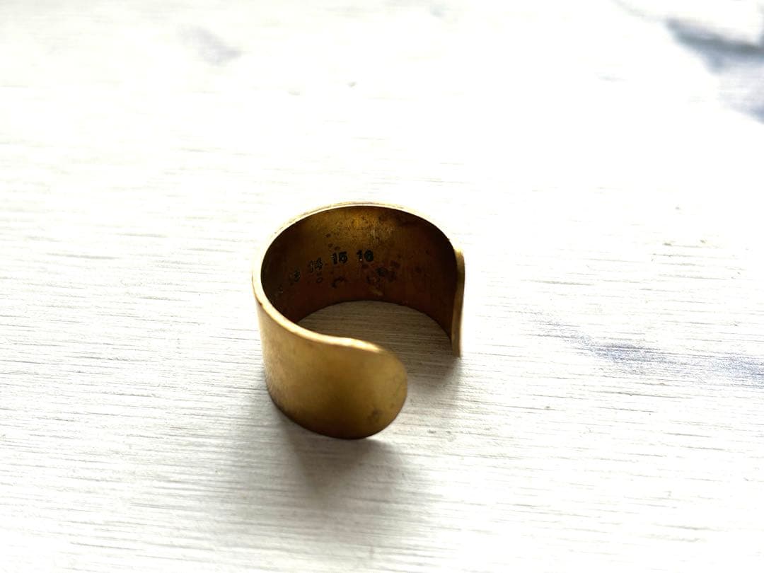 初期リング【Maison Martin Margiela】シルバーアクセサリー