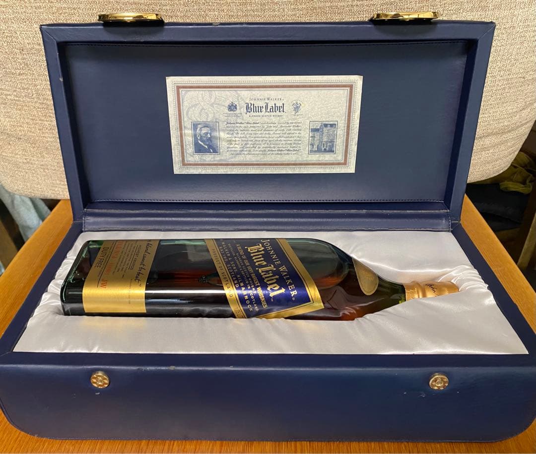 値下げ)大瓶1.75L ジョニーウォーカー ブルーラベル ジョニー