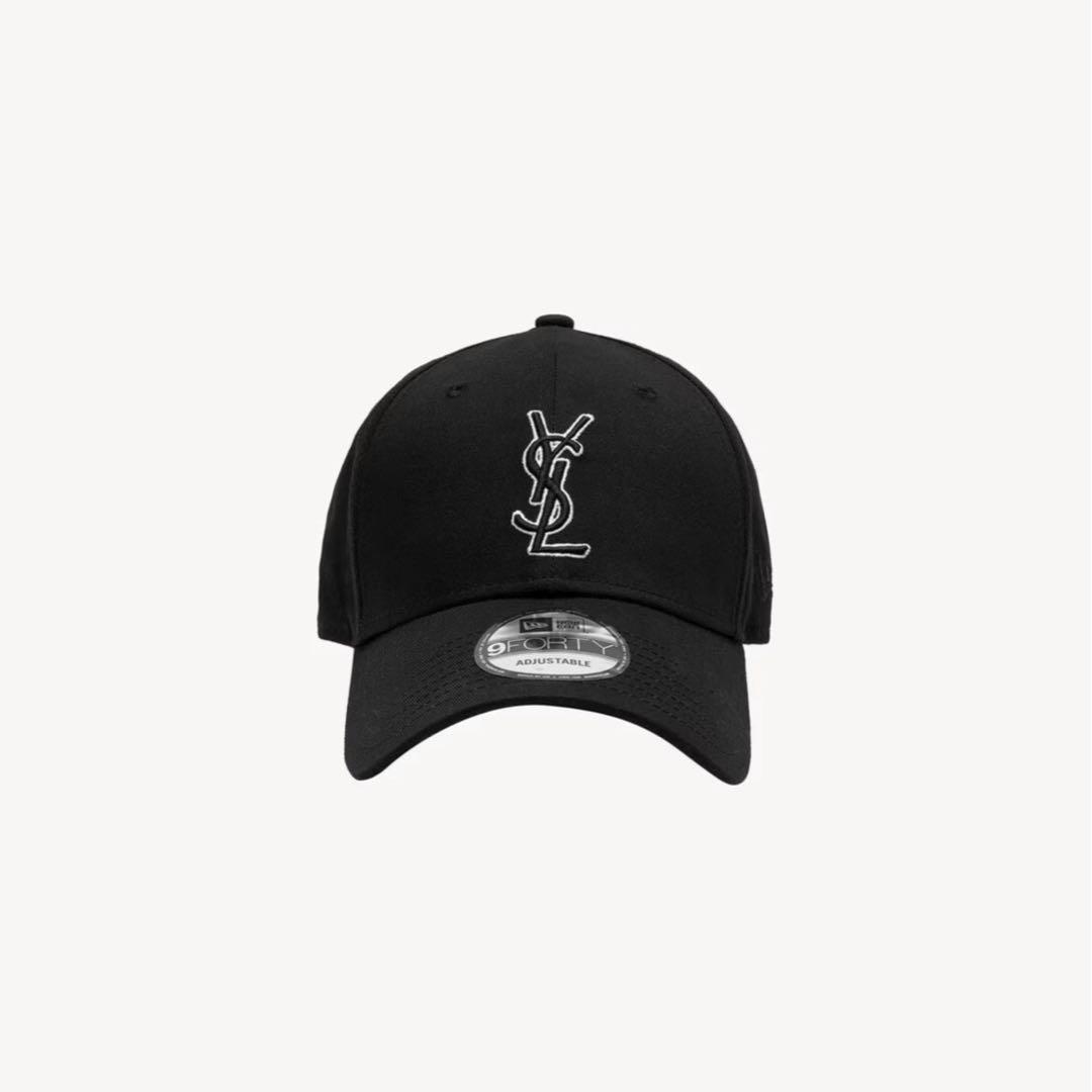 未使用 Yves SAINT LAURENT 9FORTY ブラック キャップ - メルカリ
