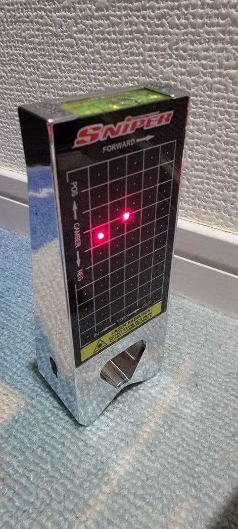 SNIPER レーザーアライメントゲージ レーシングカート