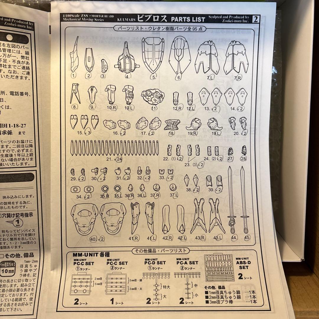 FSS MM クルマルス　ビブロス　ファイブスター物語