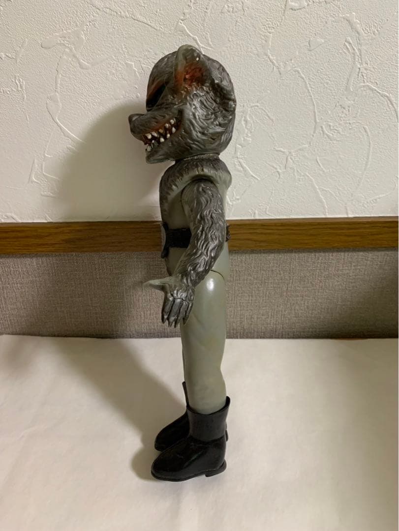 ⚠️レア・当時物　仮面ライダー　狼男　オオカミ男　旧バンダイ　スタンダードサイズ