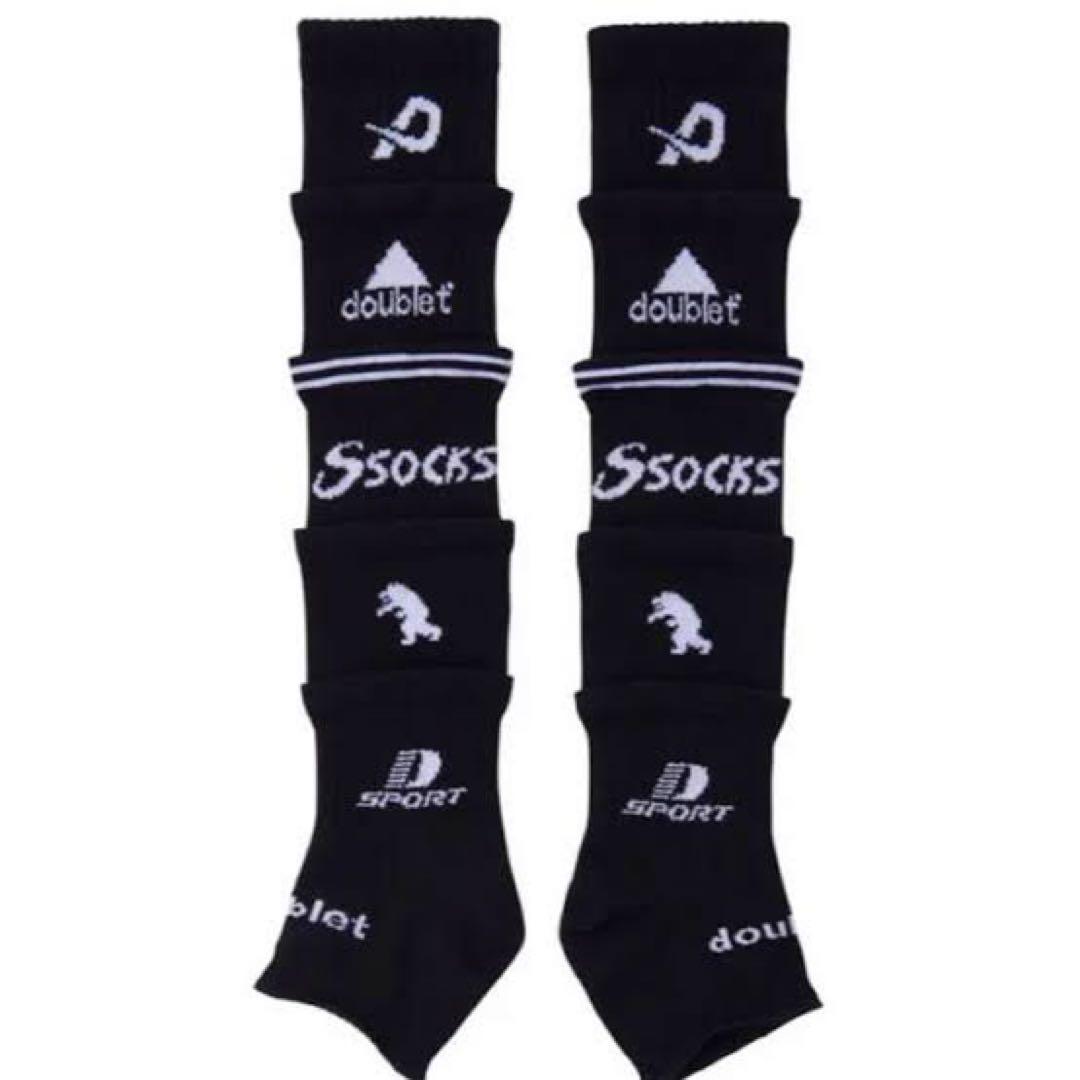 希少】doublet 19AW 5LAYERED GLOVES Black