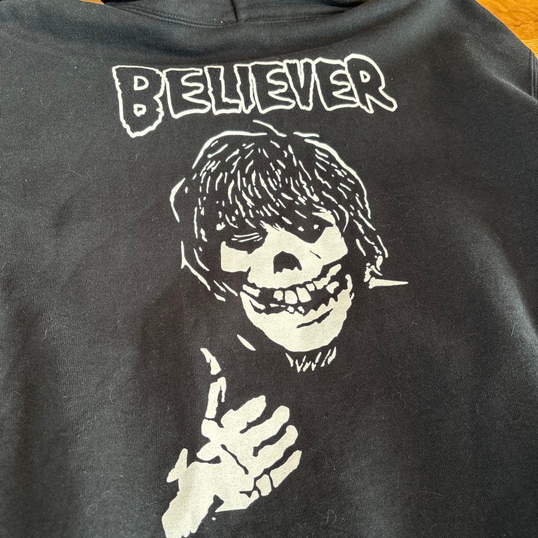 PIZZA OF DEATH Believerパーカー 黒Lサイズ