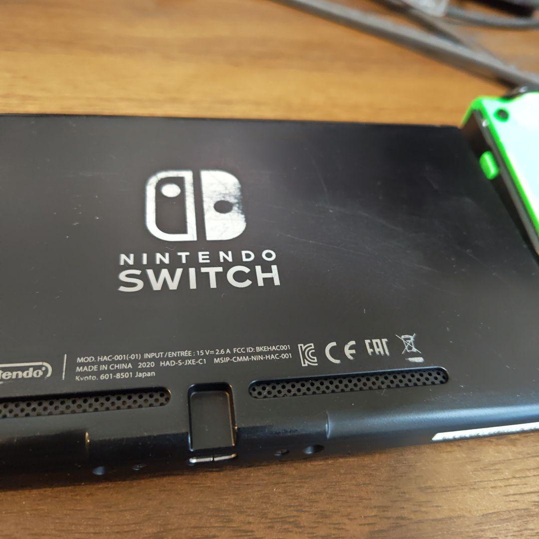 Nintendo Switch グリーン/ピンク 本体