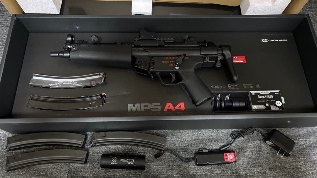 東京マルイ スタンダード電動ガン STD MP5A5 外装改 付属品多数 極美品