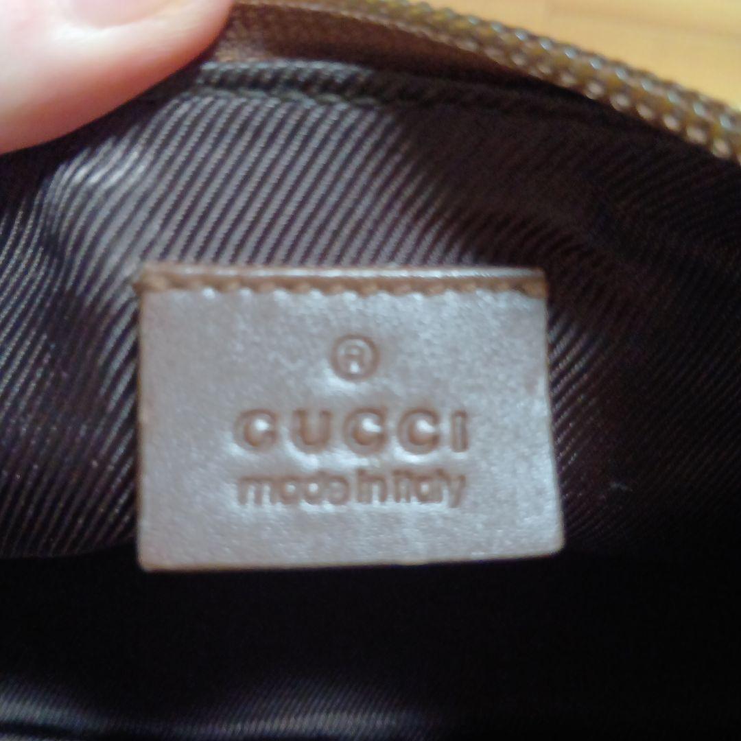GUCCI グッチ　アクセサリーポーチ キャンバス他　GG ミニハンドバッグ