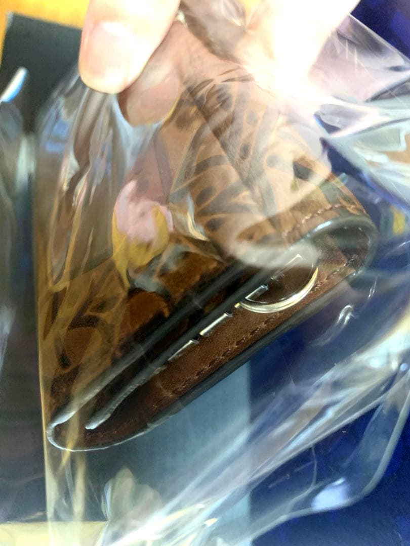 さ*須様 viviennewestwood キーケース 茶色レザー 型押し