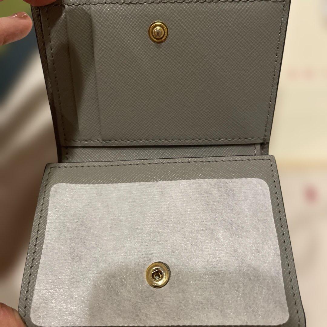 新品未使用 MARNI サフィアーノ 三つ折り財布