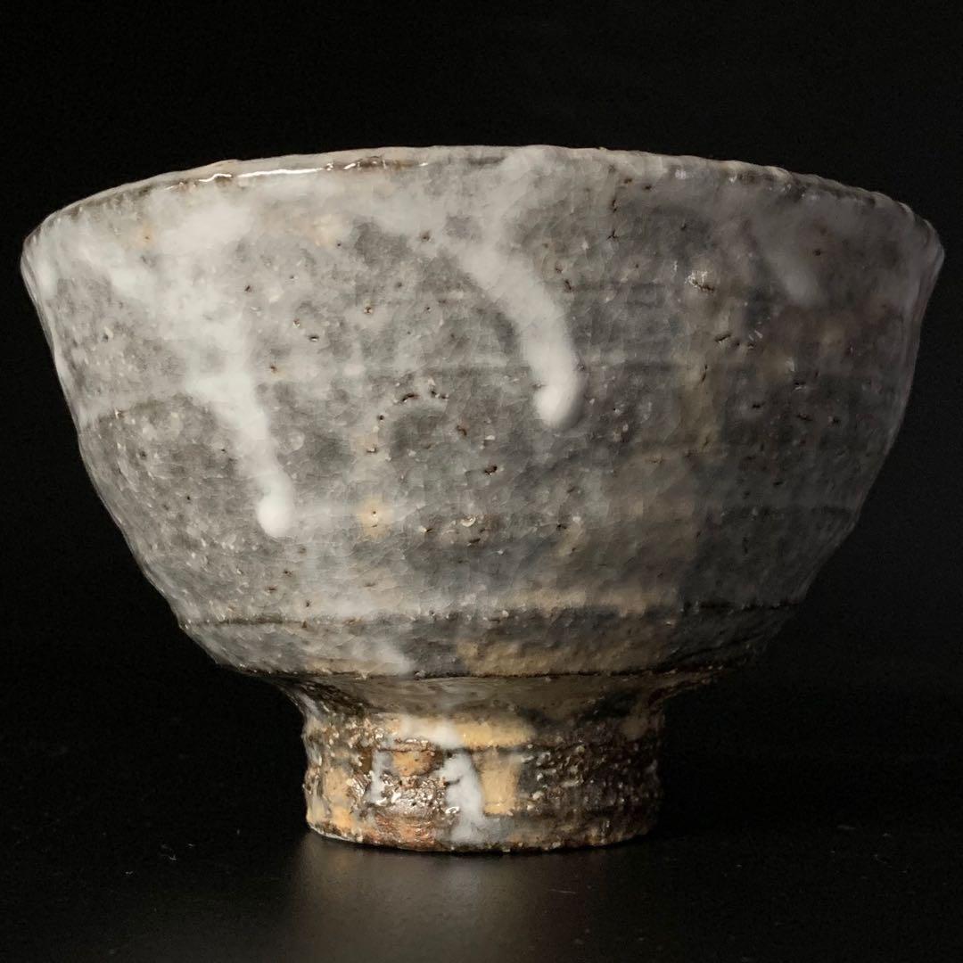 波多野善蔵】萩焼 県無形文化財 指月窯 萩茶碗 共箱 - メルカリ