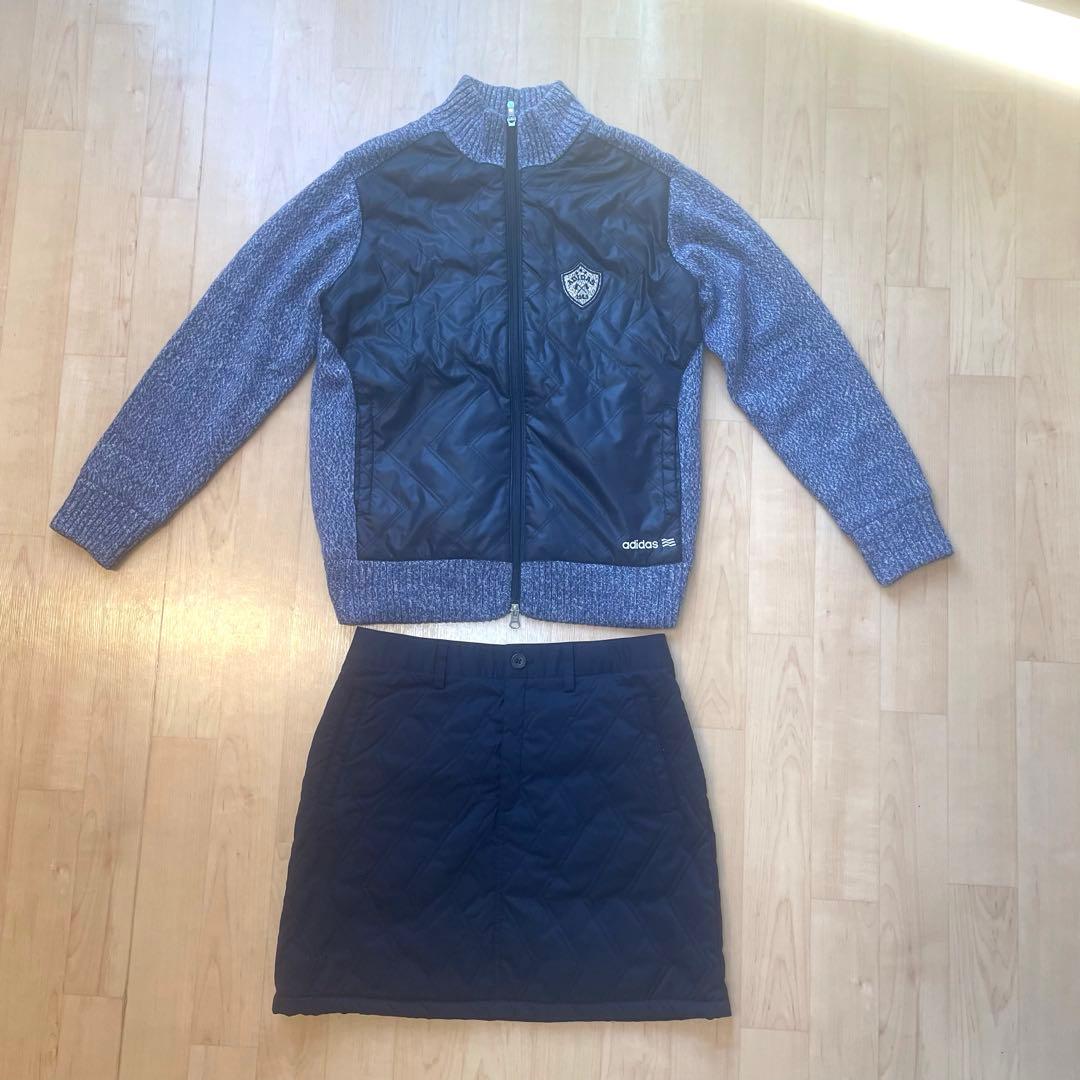 【美品】adidas golf テーラーメイド　中綿 ゴルフウェア　セットアップ