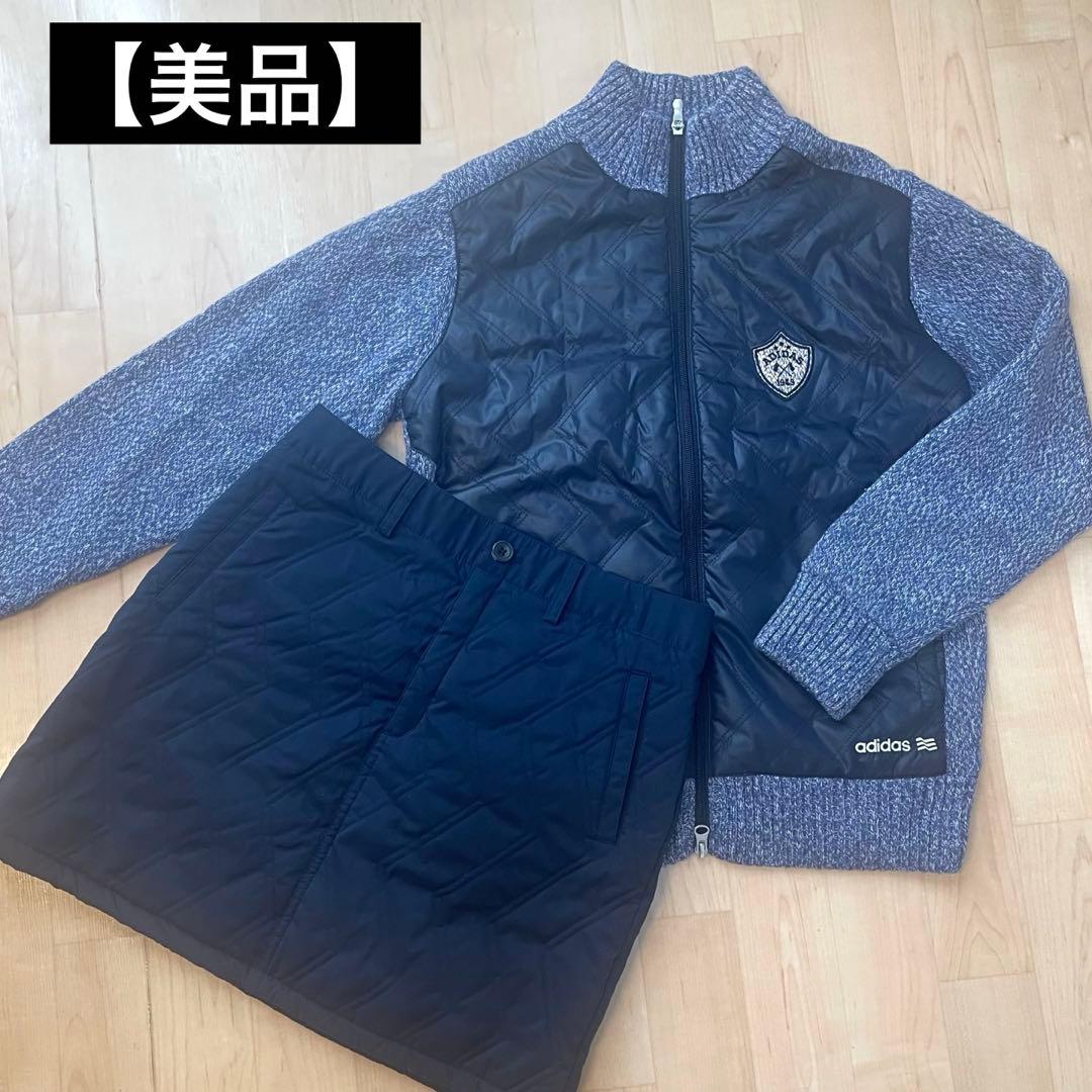 【美品】adidas golf テーラーメイド　中綿 ゴルフウェア　セットアップ