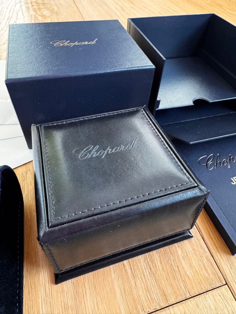 ショパール ジュエリーケース 時計空箱 アクセサリー入れ 旅行携帯用