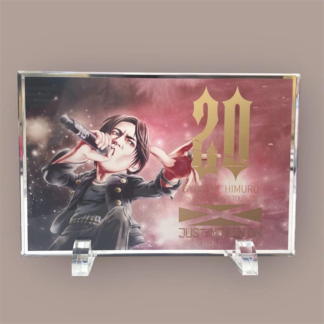 氷室京介 アクリルブロック JUST MOVIN' ON - メルカリ