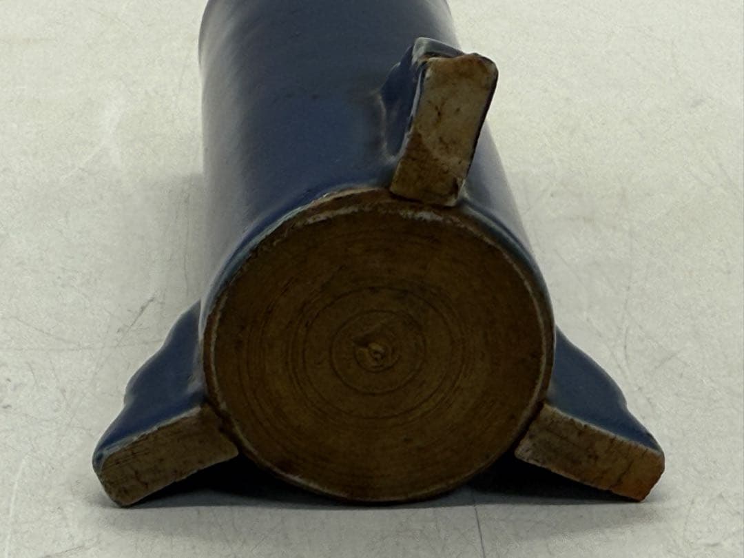 瑠璃釉 香筒 足付 霽藍 茶道具 送料込み251027 - メルカリ