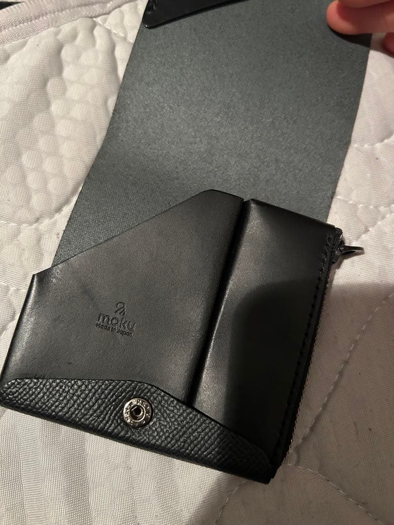 moku 小さく薄い財布Saku ver.2 ノブレッサカーフ