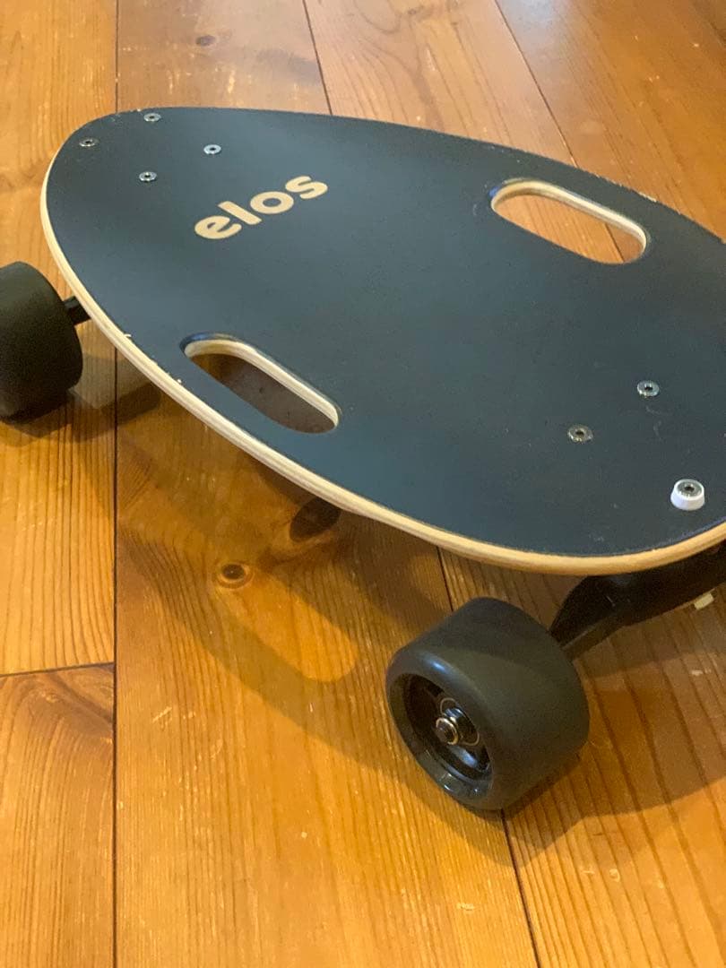 美品 elos スケートボード/LEDライト付き/袋付き