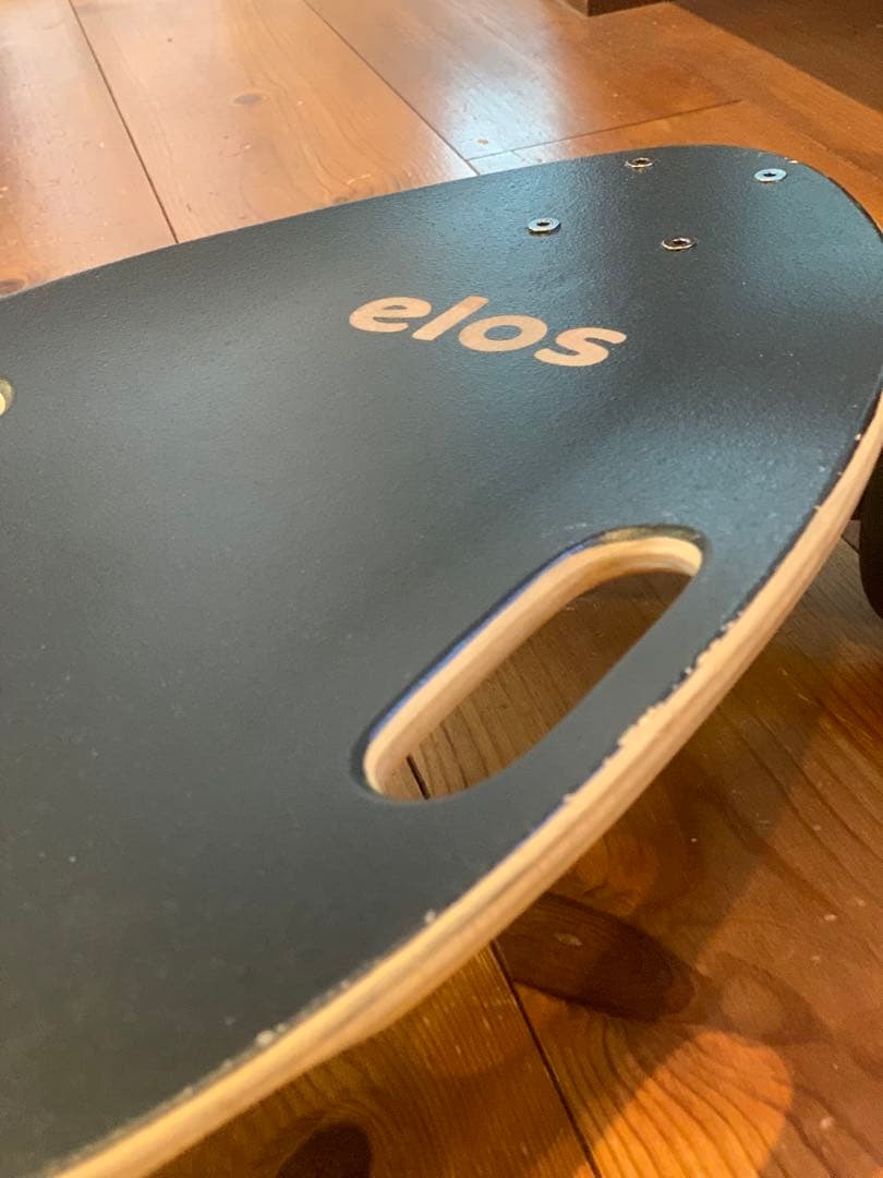 美品 elos スケートボード/LEDライト付き/袋付き