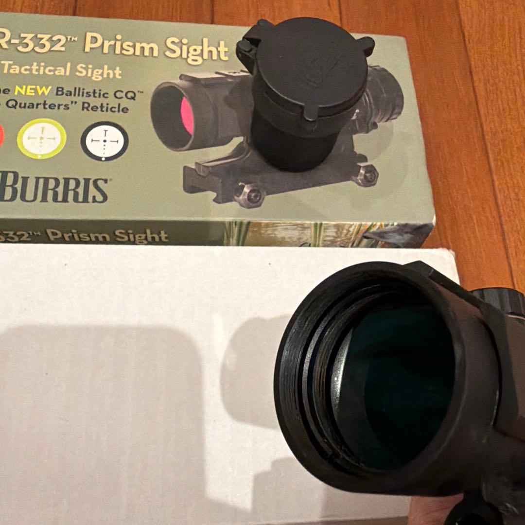 Burris AR-332 プリズムサイト実物