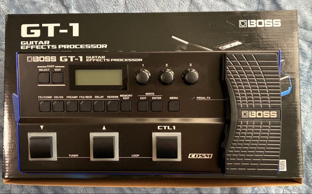 新品、未使用】BOSS GT-1 + 純正アダプター + 教科書 - メルカリ