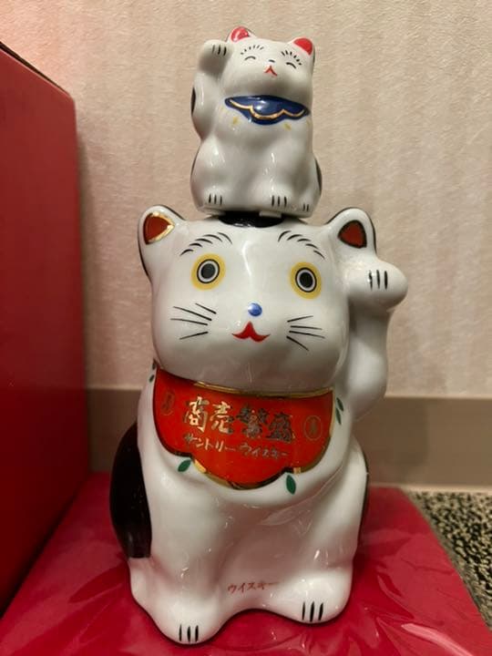 ☆サントリー☆山崎☆ピュアモルト☆招き猫☆箱付☆ L108589070