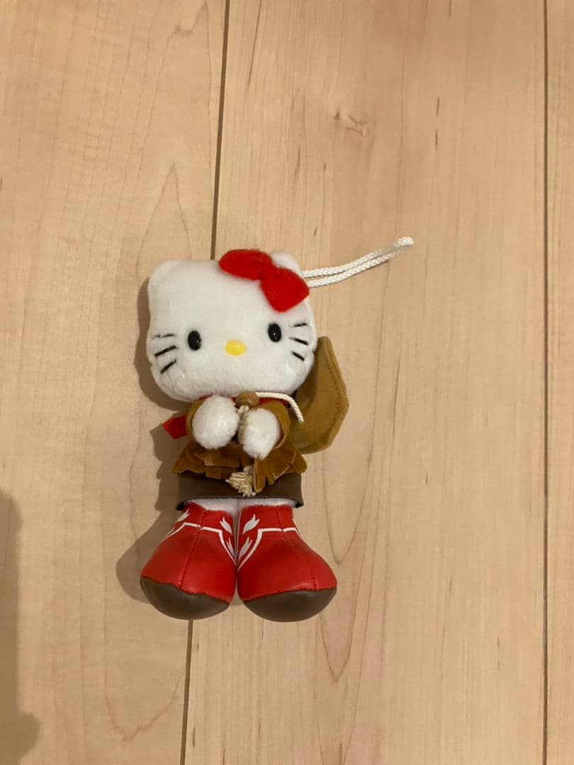 ハローキティ ／カウボーイ ぬいぐるみ