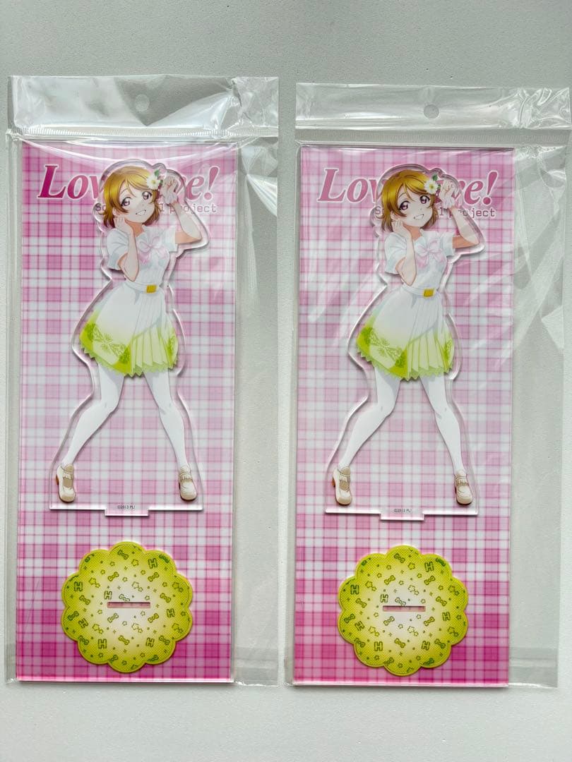 ラブライブ　μ's 小泉花陽　ゆゆゆアクリルスタンド2点 ラブライブ μ´s 小泉花陽 ゆゆゆアクリルスタンド2点
