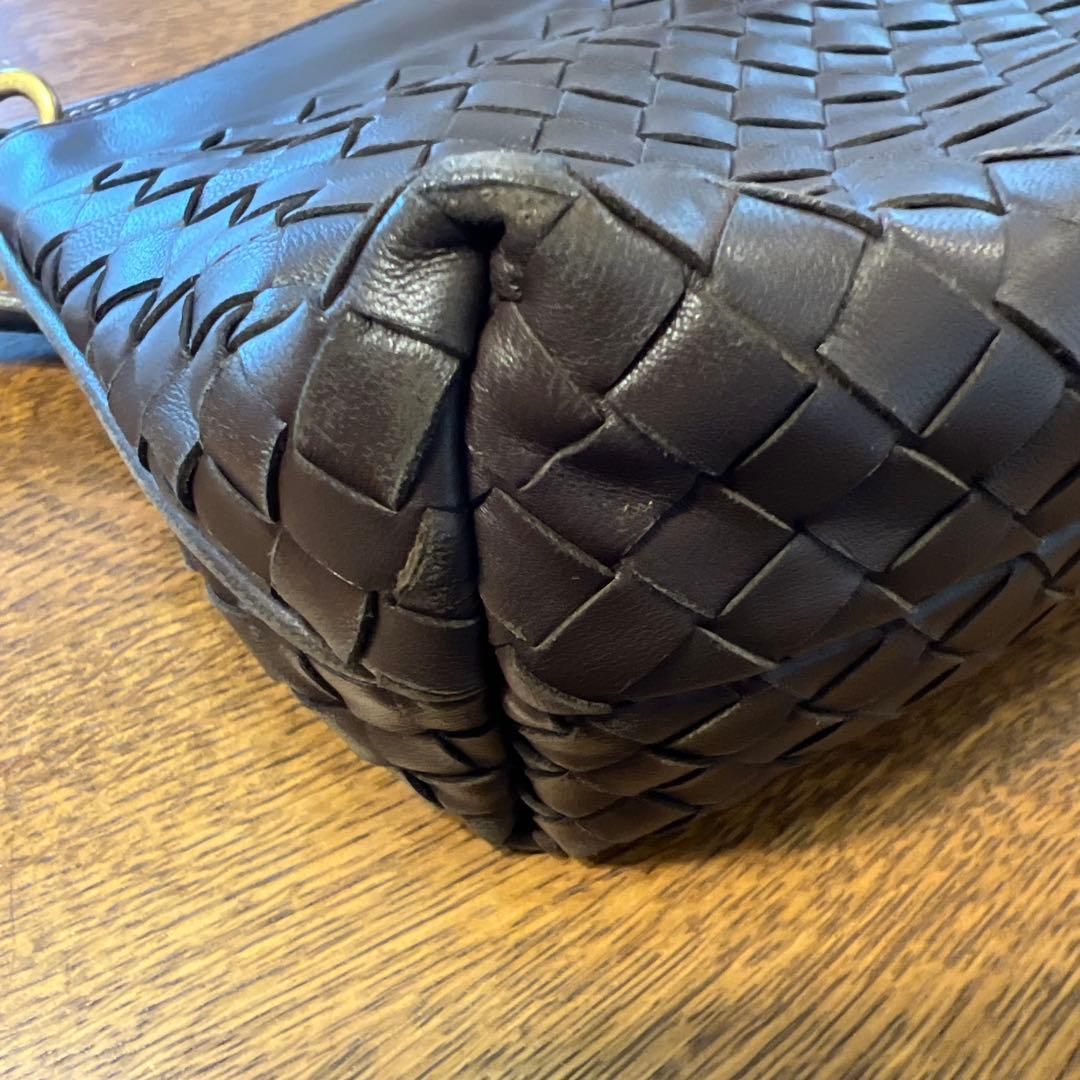 ブラウンTwo way ボッテガべネタ イントレチャートBaby Bag