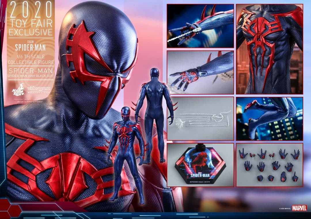 ホットトイズ 1/6 スパイダーマン（2099:ゲーム版） - メルカリ