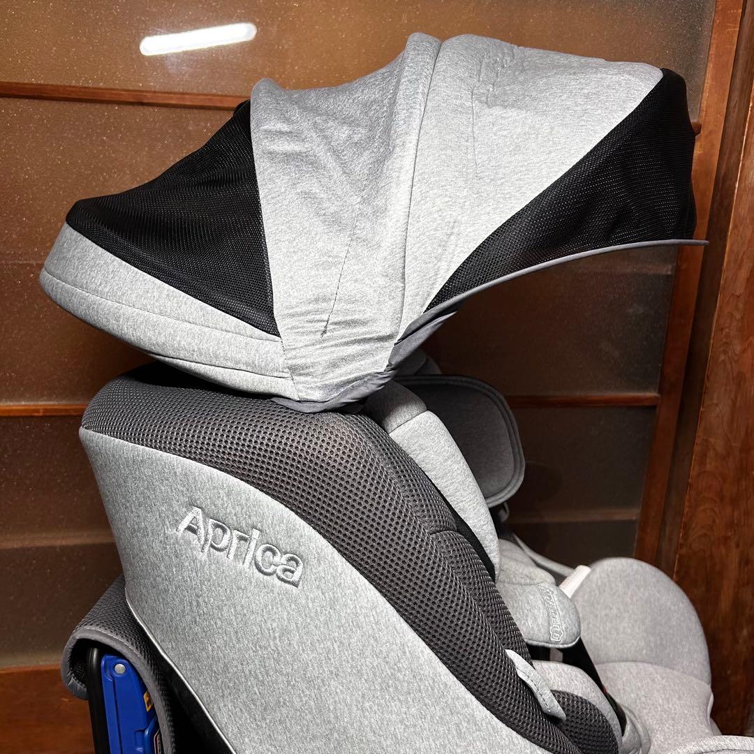 美品 Aprica アップリカ クルリラ ISOFIX チャイルドシート 回転式