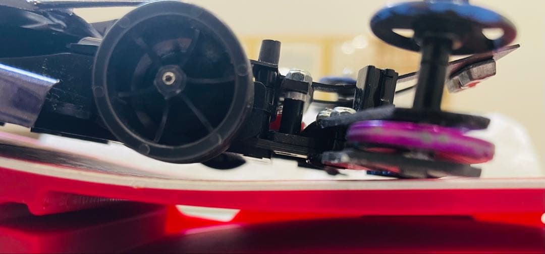 ミニ四駆 MEシャーシ 幅狭2軸ATスラダン 1軸アンカー - メルカリ