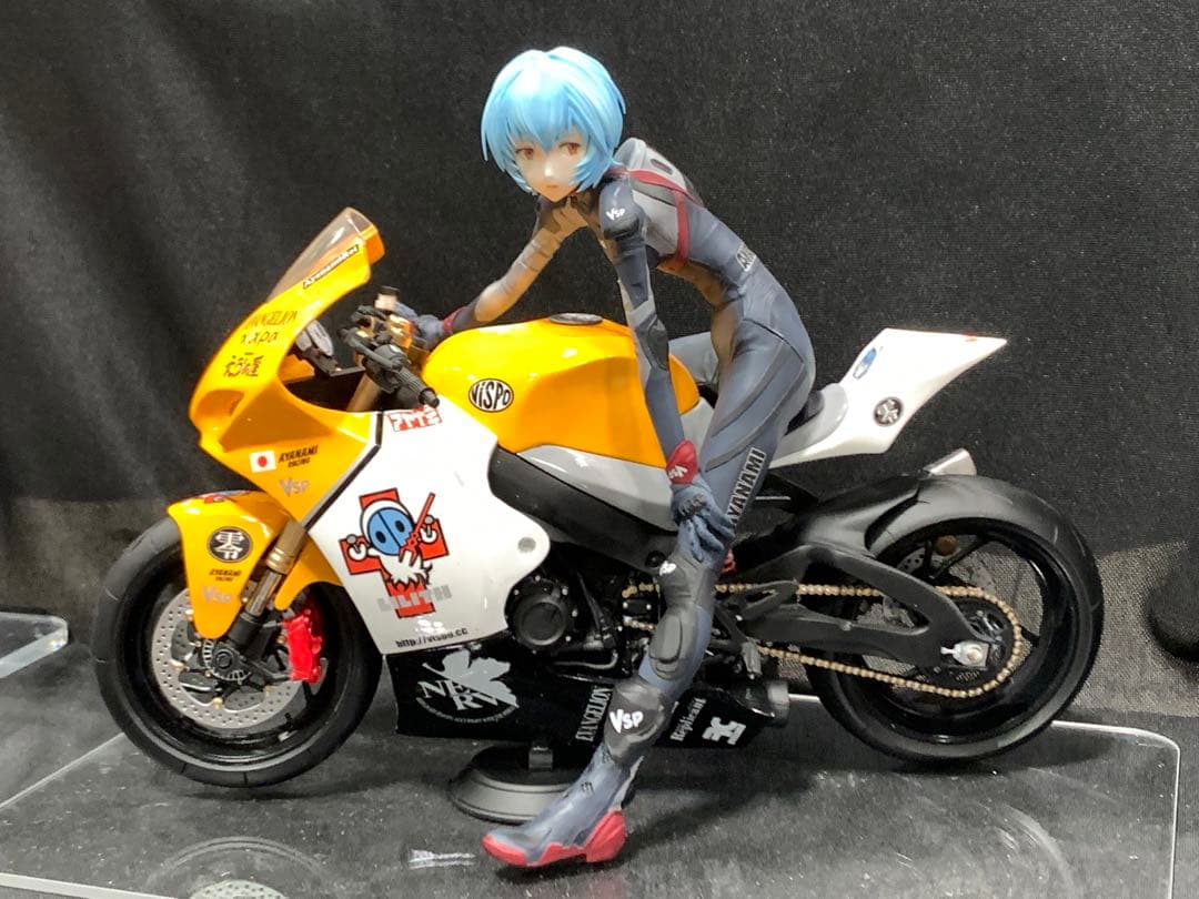 VISPO限定ワンフェス綾波レイ レーシングバイク ガレージキット - メルカリ