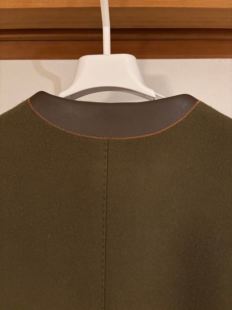 UNITED TOKYO Super180 メルトンノーカラーコート