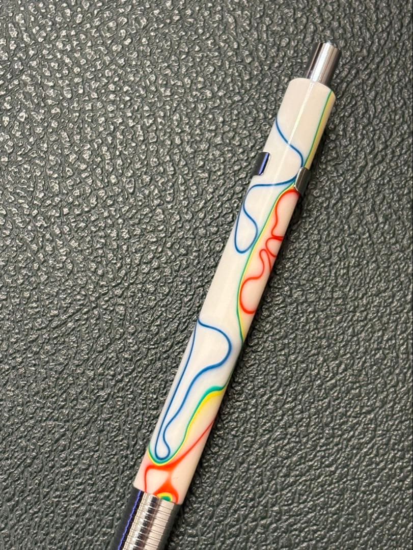 クラフトエー アクリル MP201 虹 レインボー White Red Blue