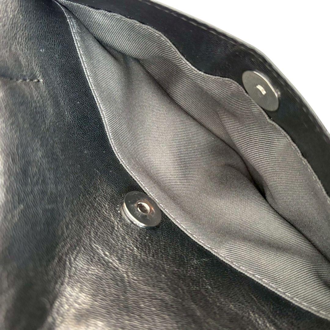 美品✨ear PAPILLONNER ロングハンドルボストンバッグ ブラック