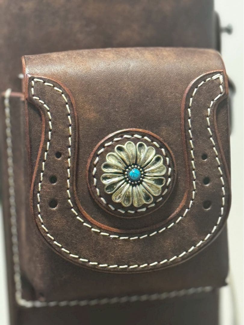 ビリヤード　本革キューケース3b6s