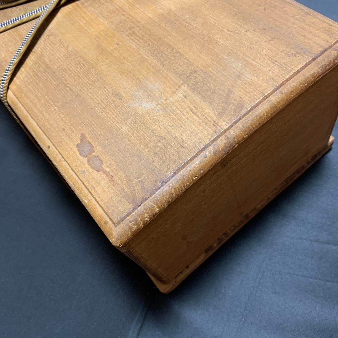 囲碁 黒白石 大理石 木製碁石入れ